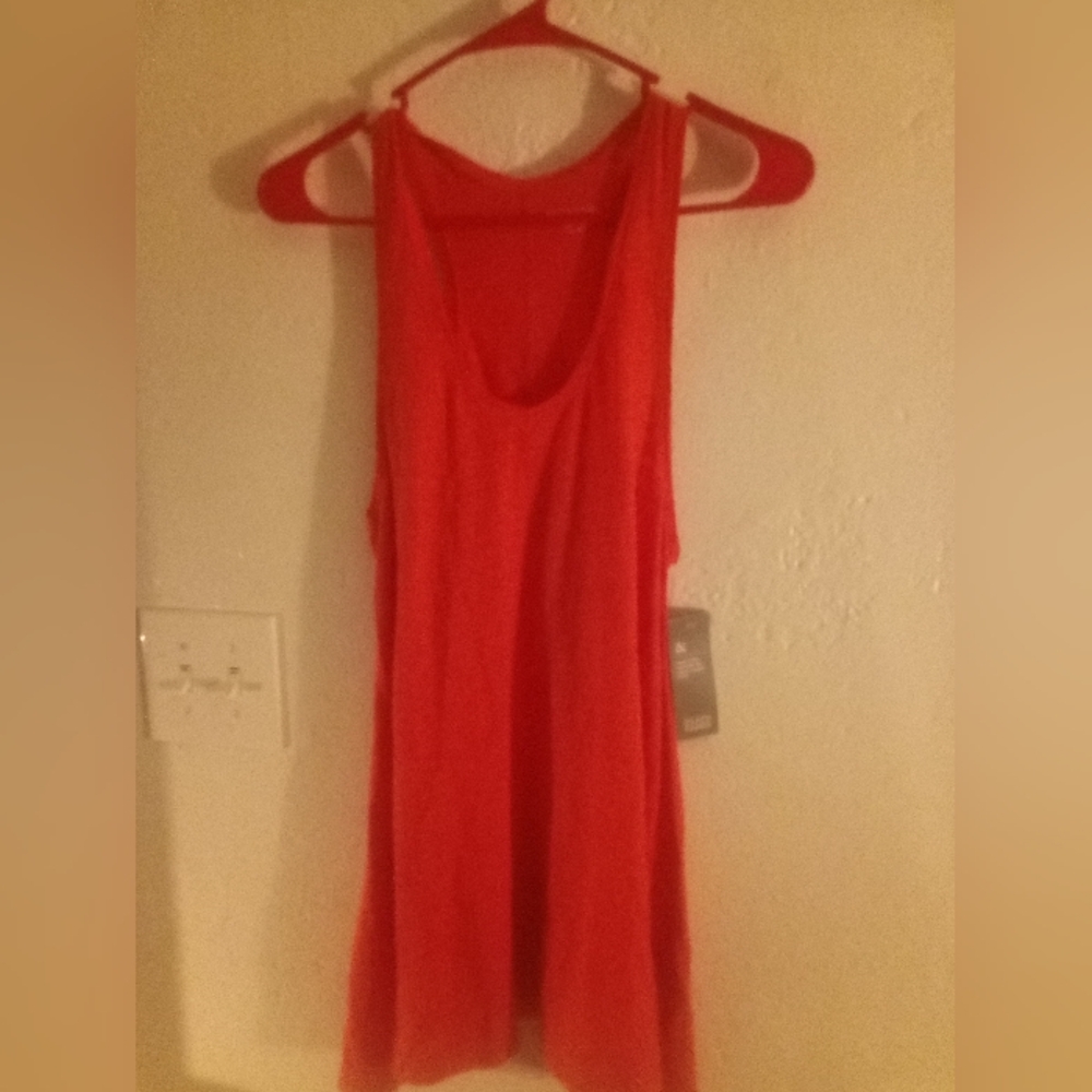 Eileen Fisher size XS orange athletic top activewear